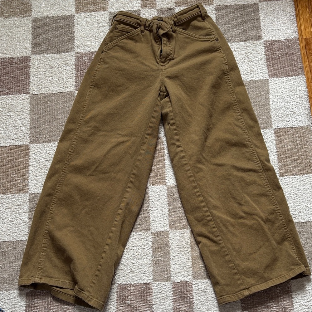 Pilcro Wide Leg Pants, XSP